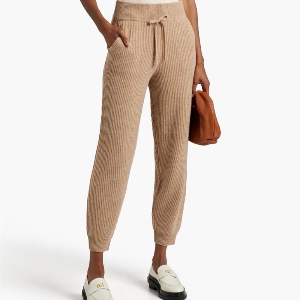 Rag & Bone Pierre ribbed 💯% cashmere jogger L